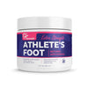 Jar of extra strength antifungal cream for athlete's foot, natural remedy.