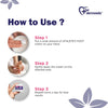 How to use the Athlete's Foot antifungal cream, apply cream gently.