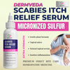 Dermveda Scabies Itch Relief serum with micronized sulfur for topical mites treatment