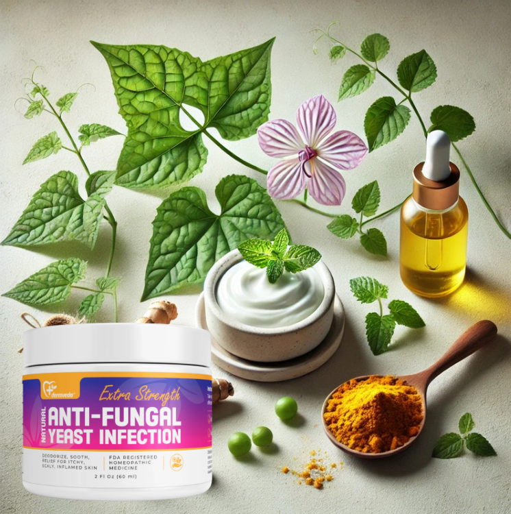 Herbal ingredients used in Dermveda yeast infection treatment