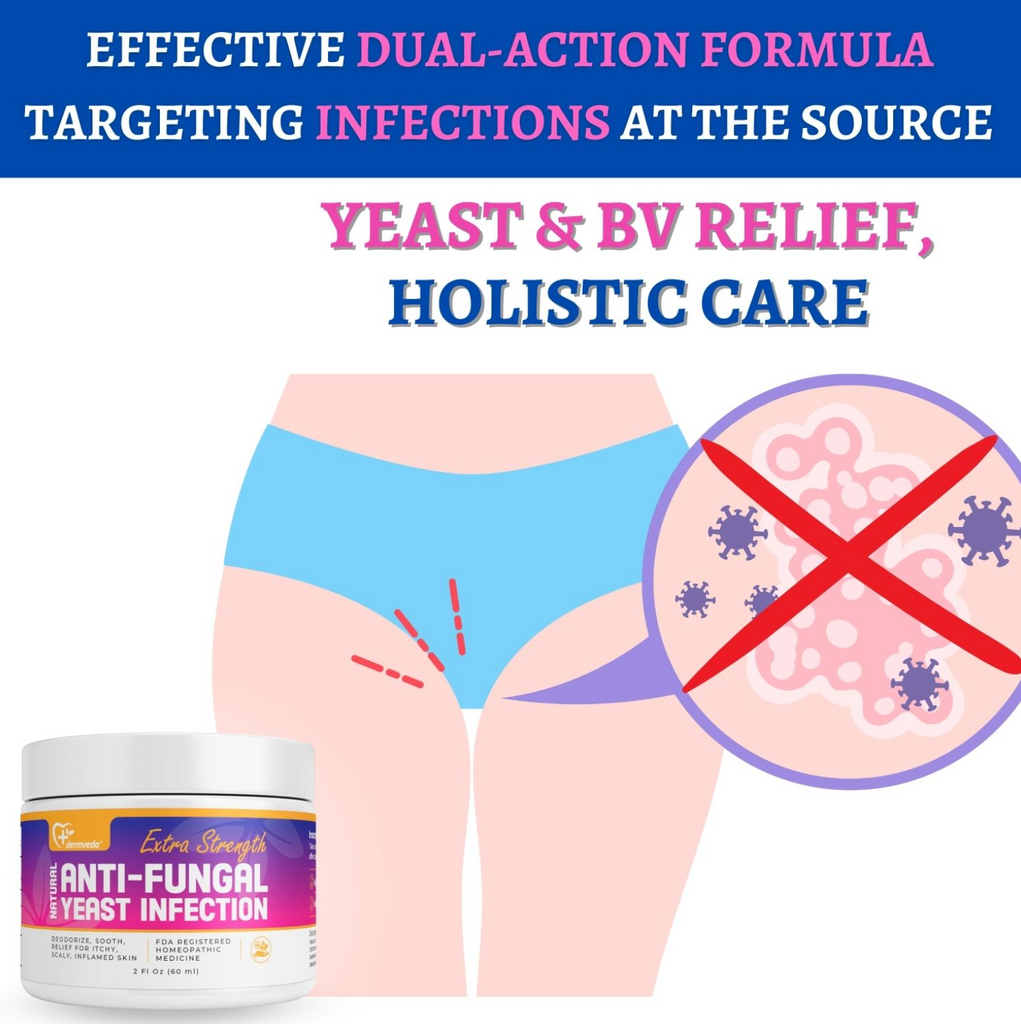 Dermveda Antifungal Yeast Infection Treatment – Natural Relief Formula