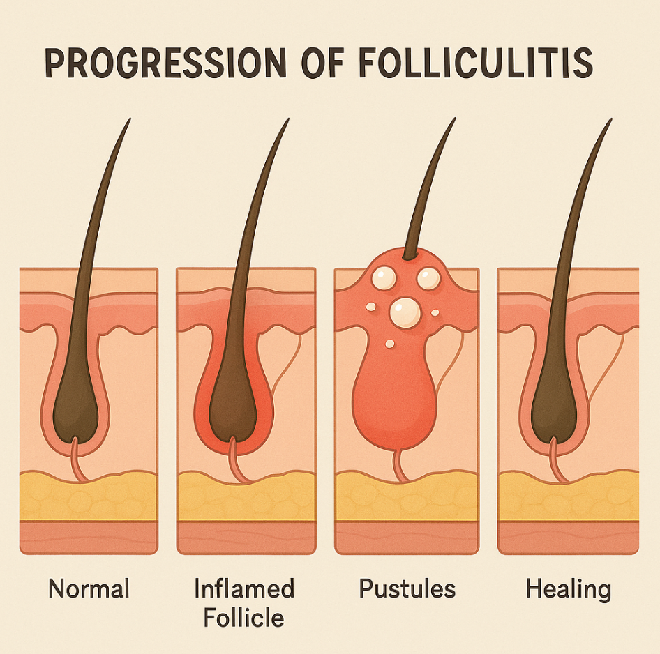 Folliculitis Cream: Advanced Relief with Sulfur, Curcumin, Neem & Aloe Vera