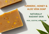 Natural Turmeric soap with Honey and Aloe Vera – For Clear, Healthy, Glowing Skin