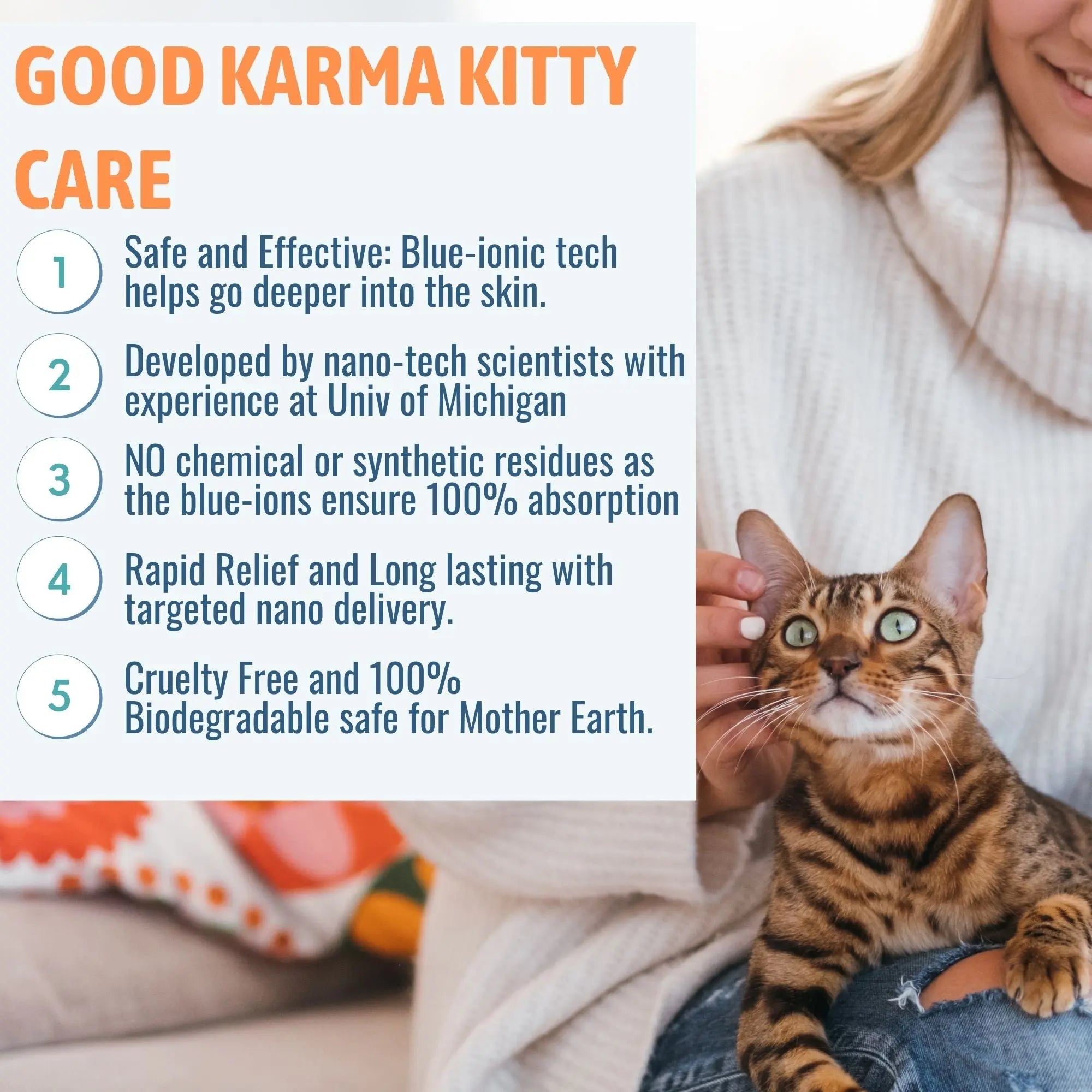 All natural pet ear mite treatment for gentle care of cats and dogs