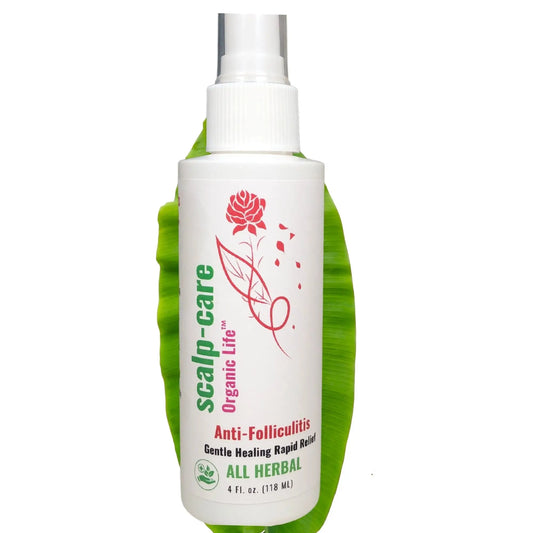 Herbal Dermatitis Dry Shampoo, Itchy Scalp Folliculitis Solution with Leave-In Tea Tree Oil Anti-Dandruff Conditioner for Men and Women. Safe and Effective for Sensitive Skin and Scalp