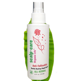 Herbal solution for Itchy Inflamed Scalp prone to Dandruff.